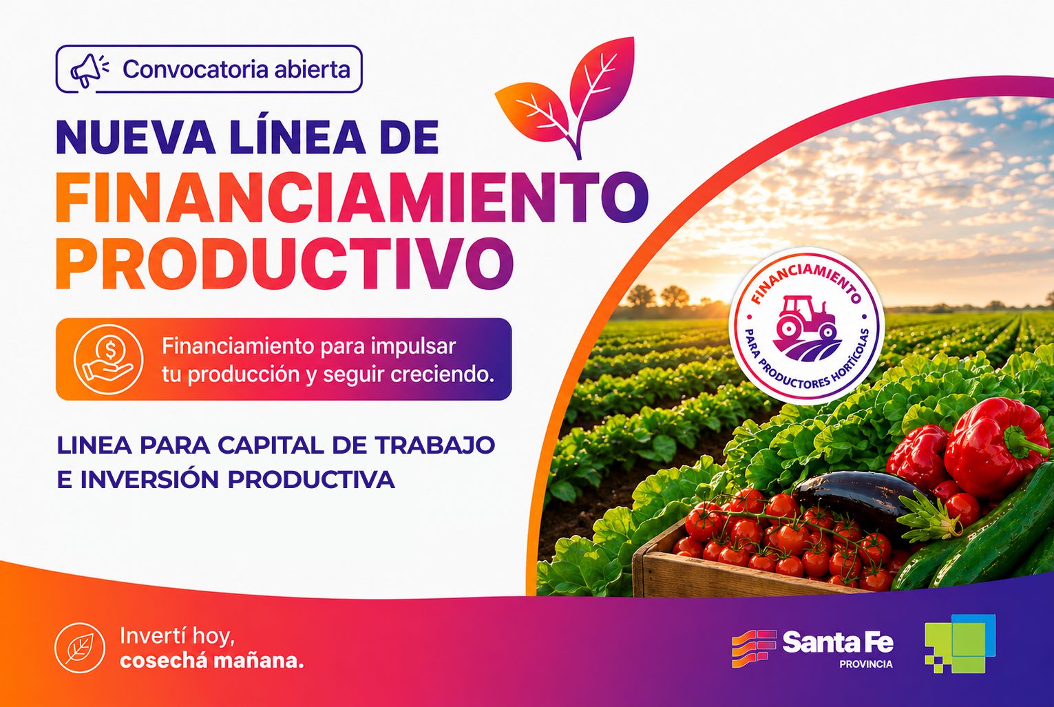 credito horticola 2026